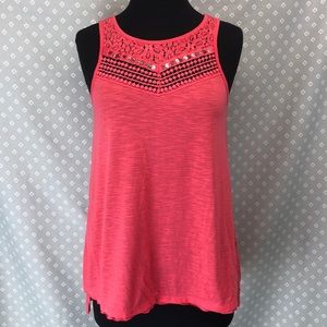 Sequin Beaded Sleeveless Top